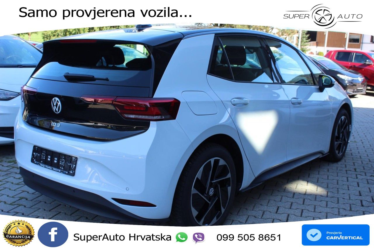 Volkswagen ID.3 Pro 62 kWh (204 KS) LED+GR SJED+ACC