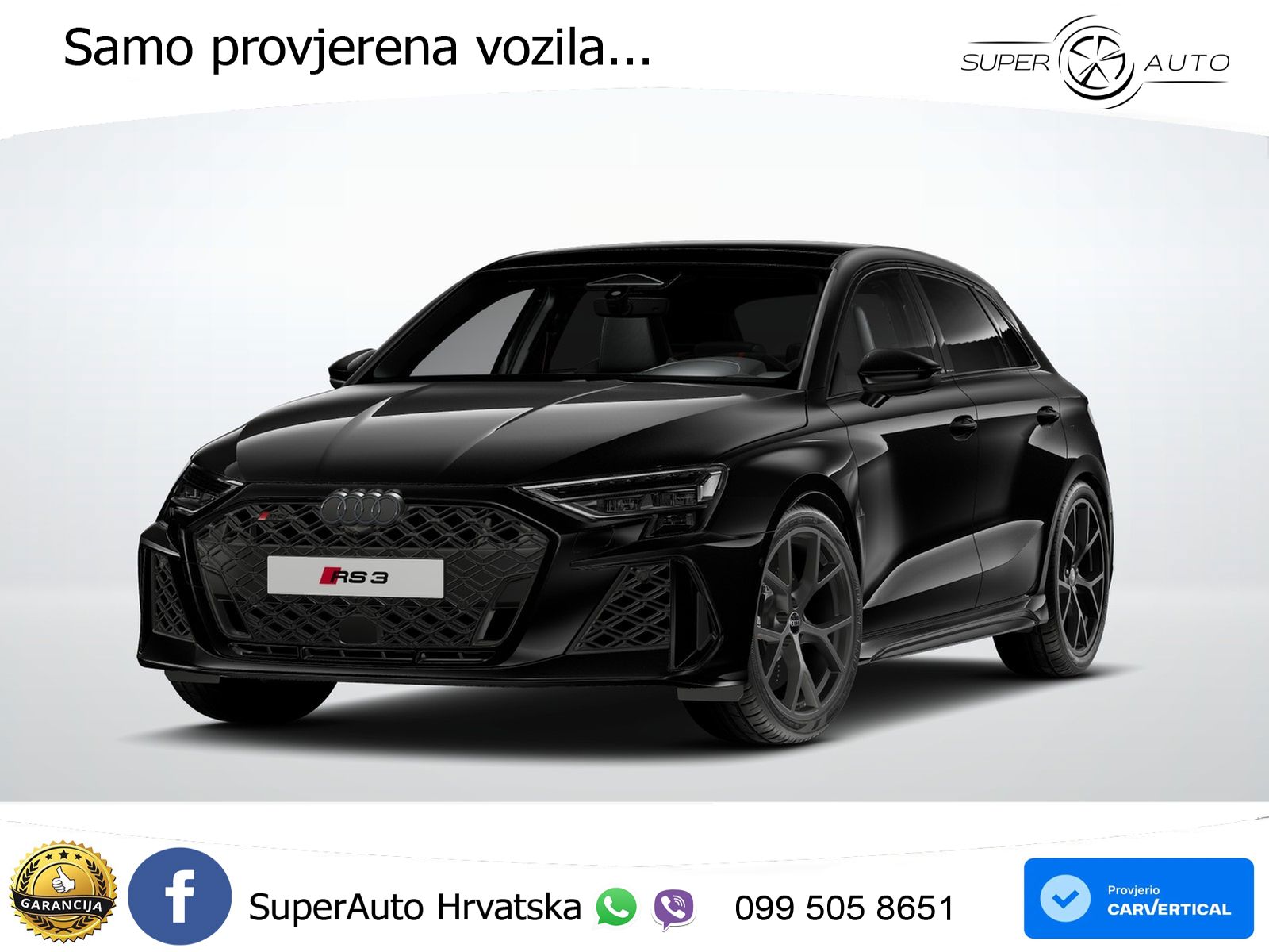 Audi RS3 Sportback 2.5 TFSI (400 KS) quattro S tronic LED+GR SJED+ACC