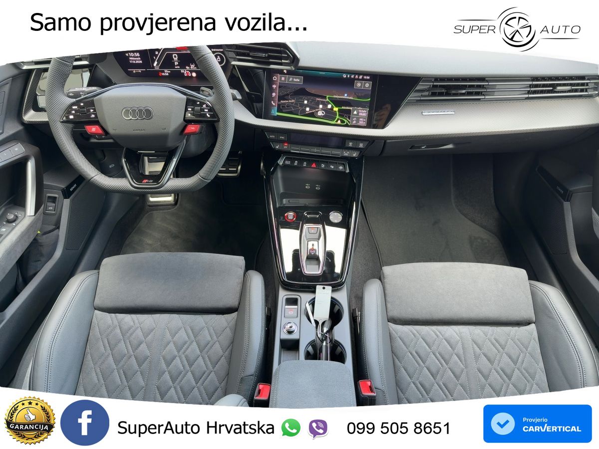 Audi RS3 Sportback 2.5 TFSI (400 KS) quattro S tronic LED+GR SJED+ACC