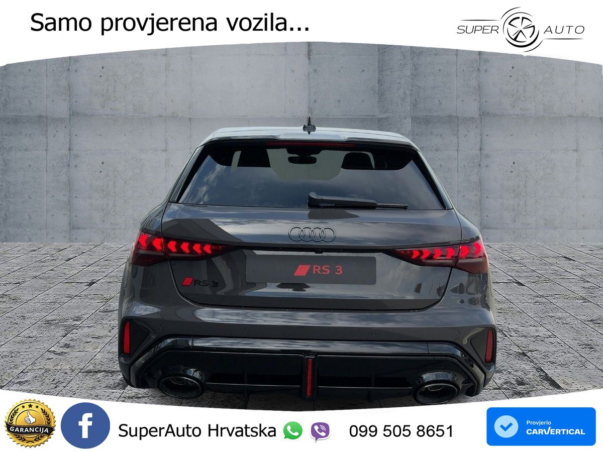 Audi RS3 Sportback 2.5 TFSI (400 KS) quattro S tronic LED+GR SJED+ACC