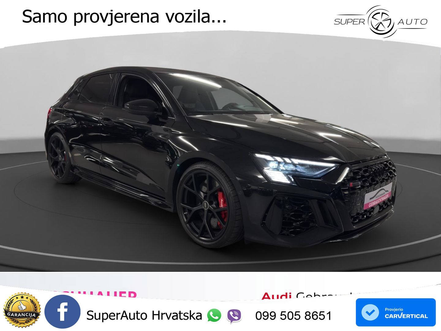 Audi RS3 Sportback 2.5 TFSI (400 KS) quattro S tronic