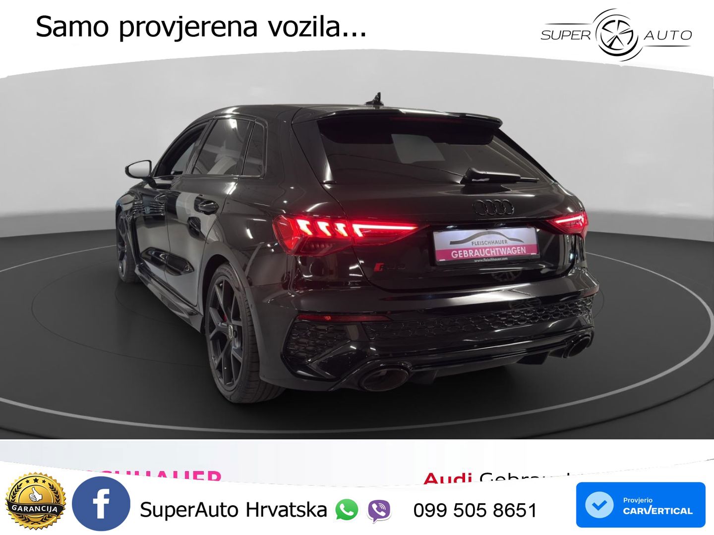 Audi RS3 Sportback 2.5 TFSI (400 KS) quattro S tronic