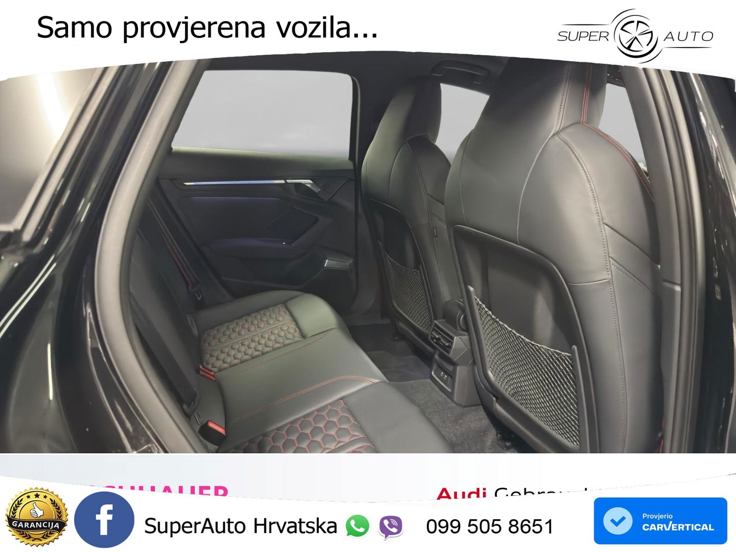 Audi RS3 Sportback 2.5 TFSI (400 KS) quattro S tronic