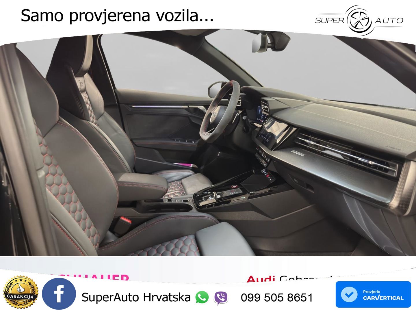 Audi RS3 Sportback 2.5 TFSI (400 KS) quattro S tronic
