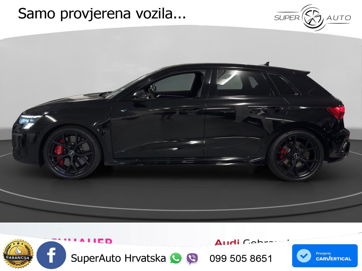 Audi RS3 Sportback 2.5 TFSI (400 KS) quattro S tronic
