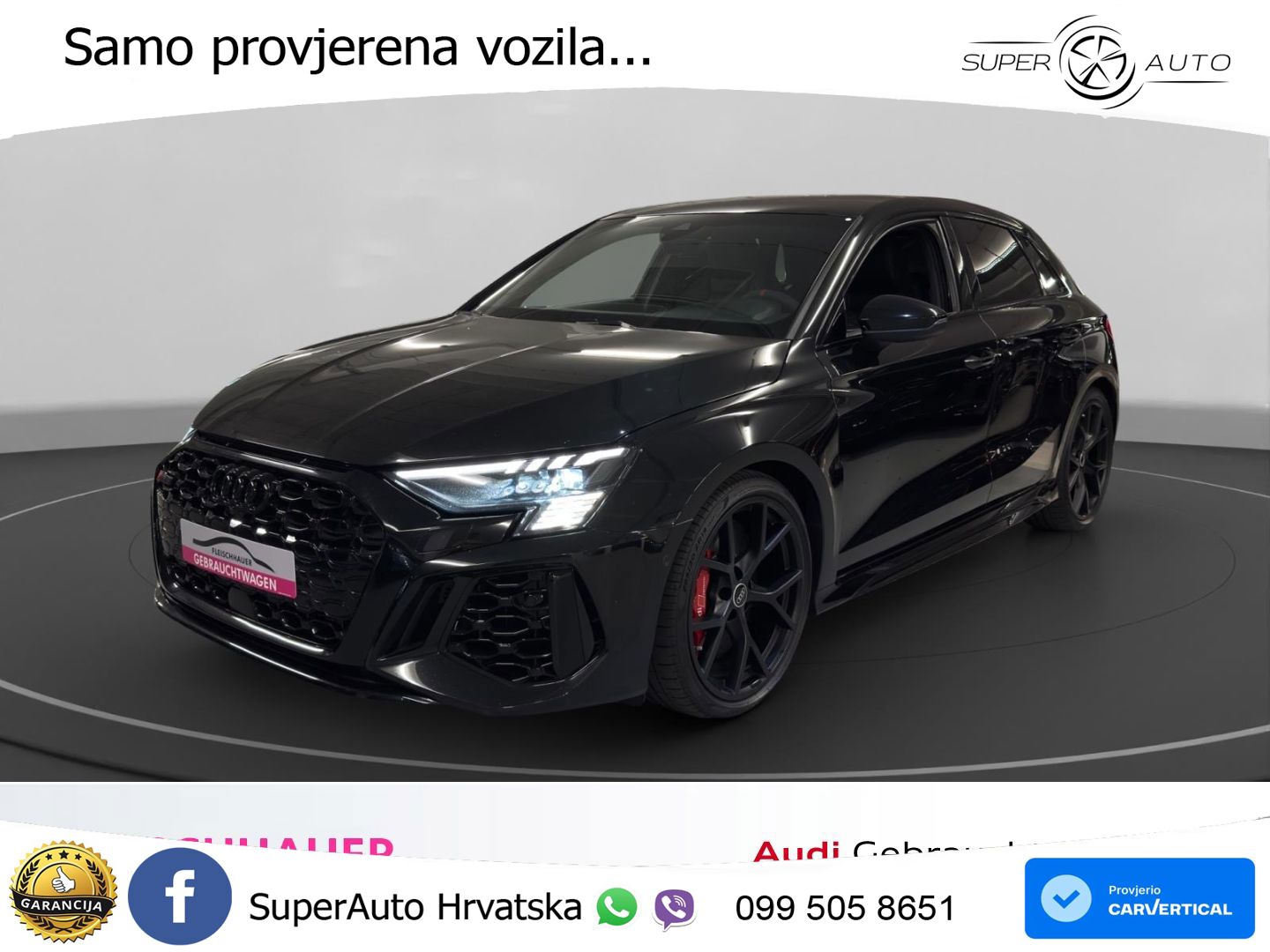 Audi RS3 Sportback 2.5 TFSI (400 KS) quattro S tronic