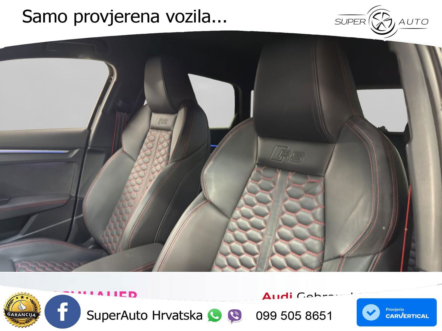 Audi RS3 Sportback 2.5 TFSI (400 KS) quattro S tronic