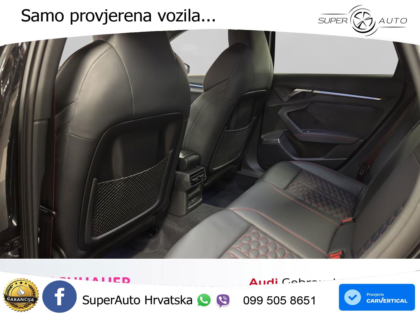 Audi RS3 Sportback 2.5 TFSI (400 KS) quattro S tronic