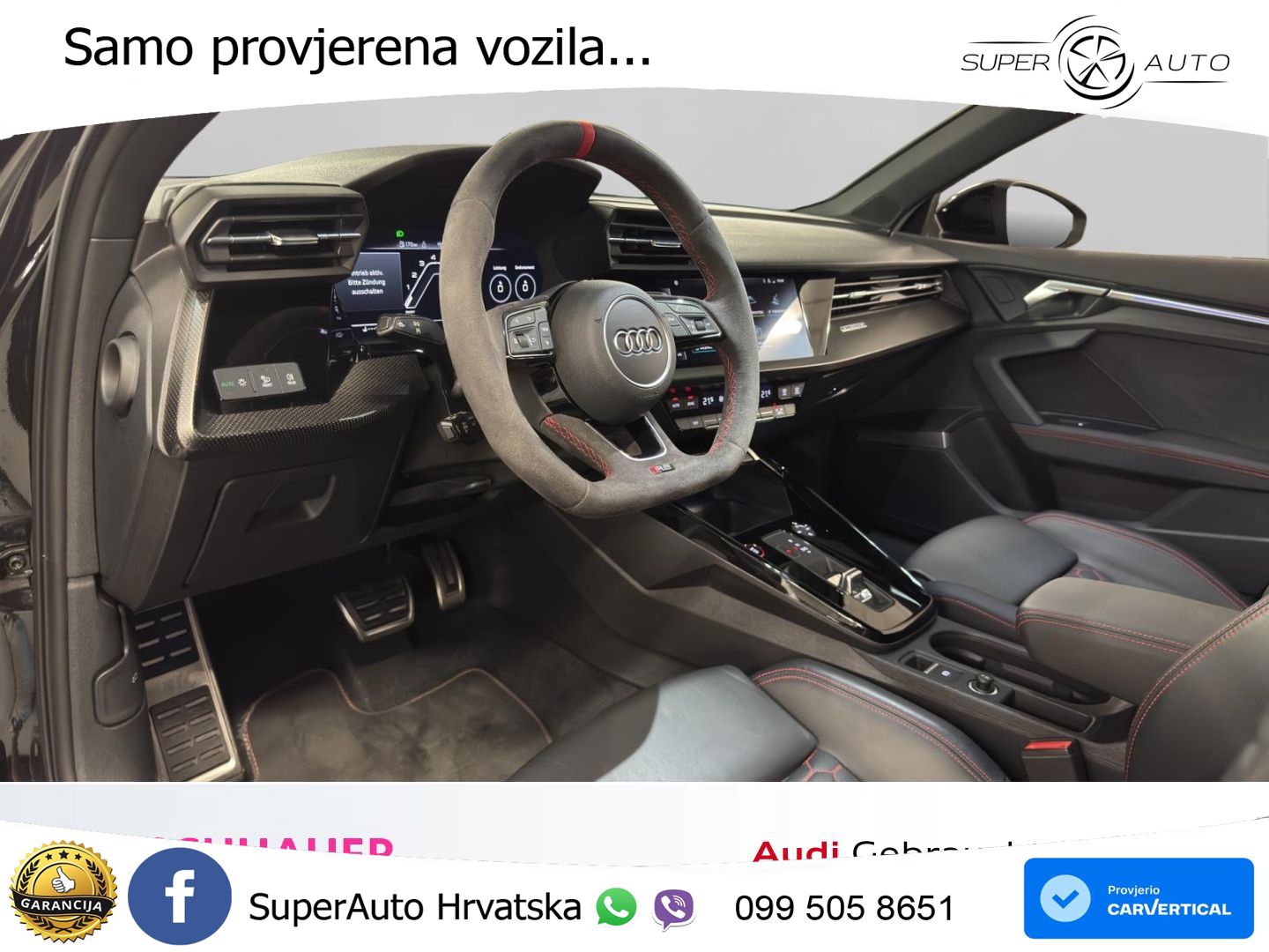 Audi RS3 Sportback 2.5 TFSI (400 KS) quattro S tronic