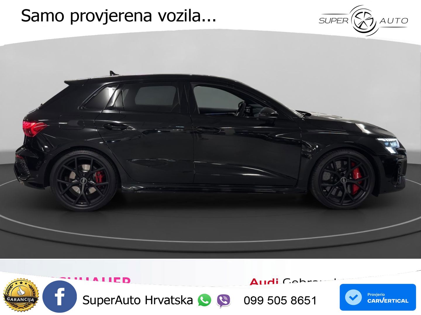 Audi RS3 Sportback 2.5 TFSI (400 KS) quattro S tronic