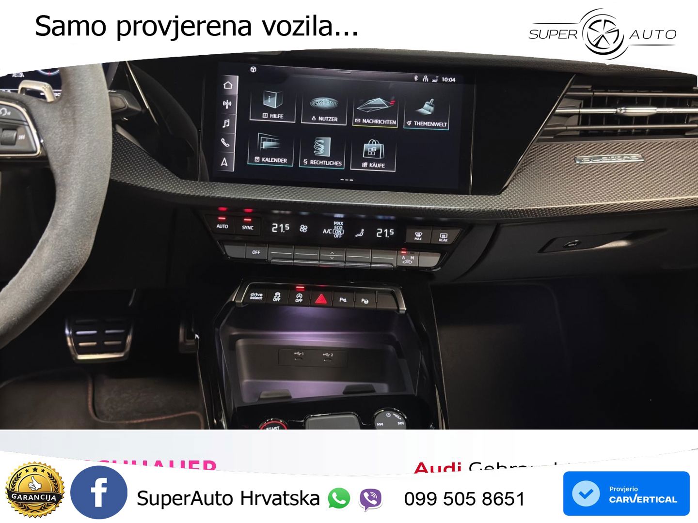 Audi RS3 Sportback 2.5 TFSI (400 KS) quattro S tronic