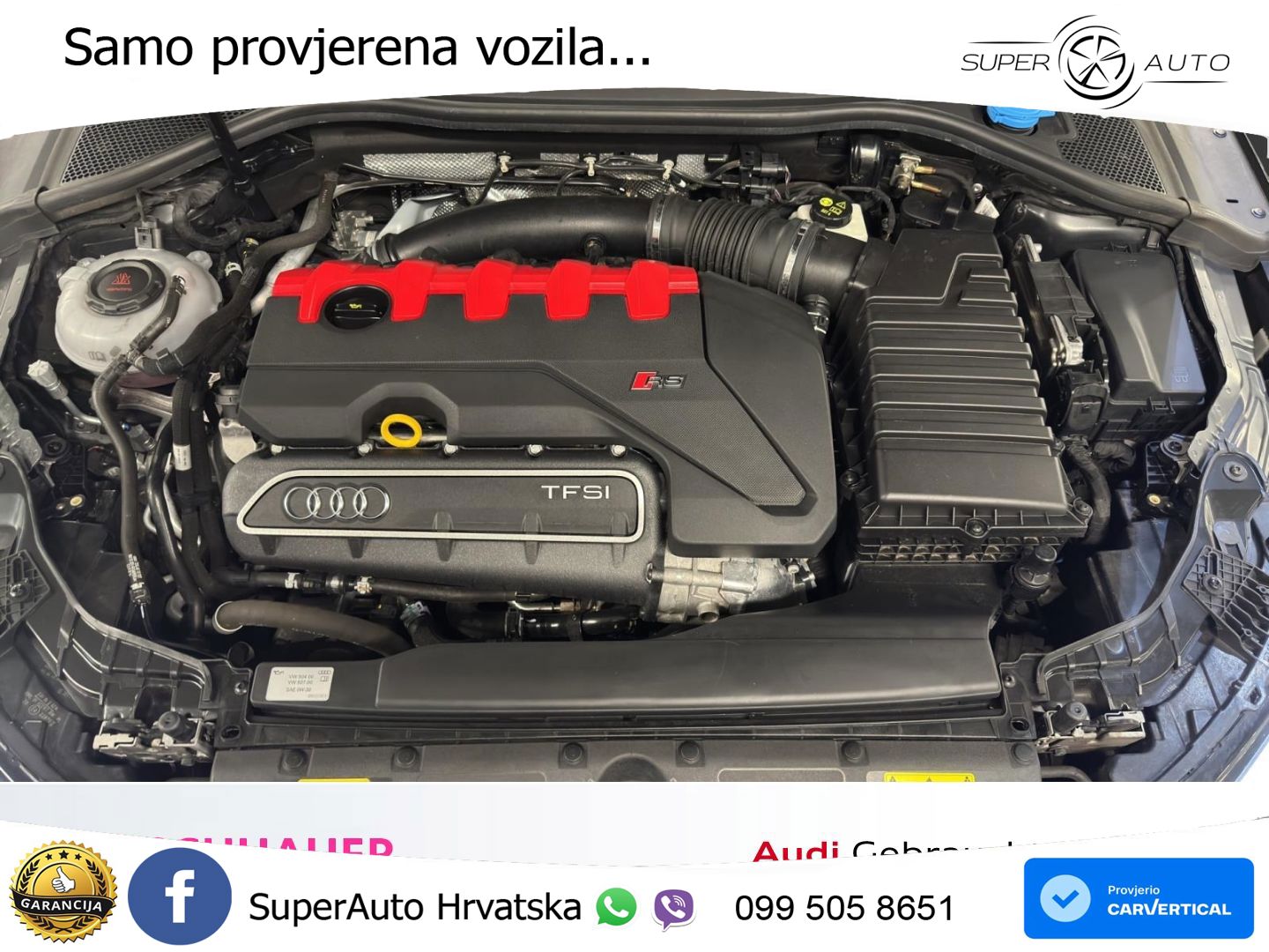 Audi RS3 Sportback 2.5 TFSI (400 KS) quattro S tronic