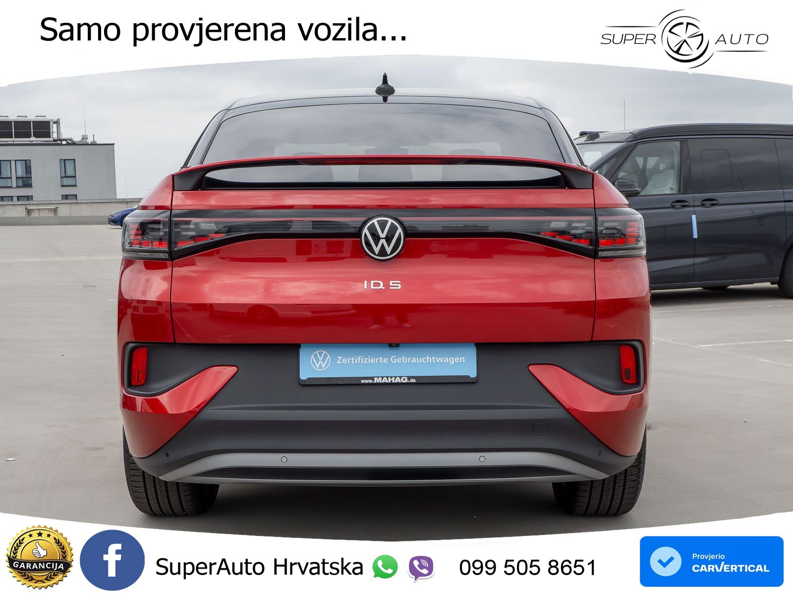 Volkswagen ID.5 Pro 82 kWh (286 KS)