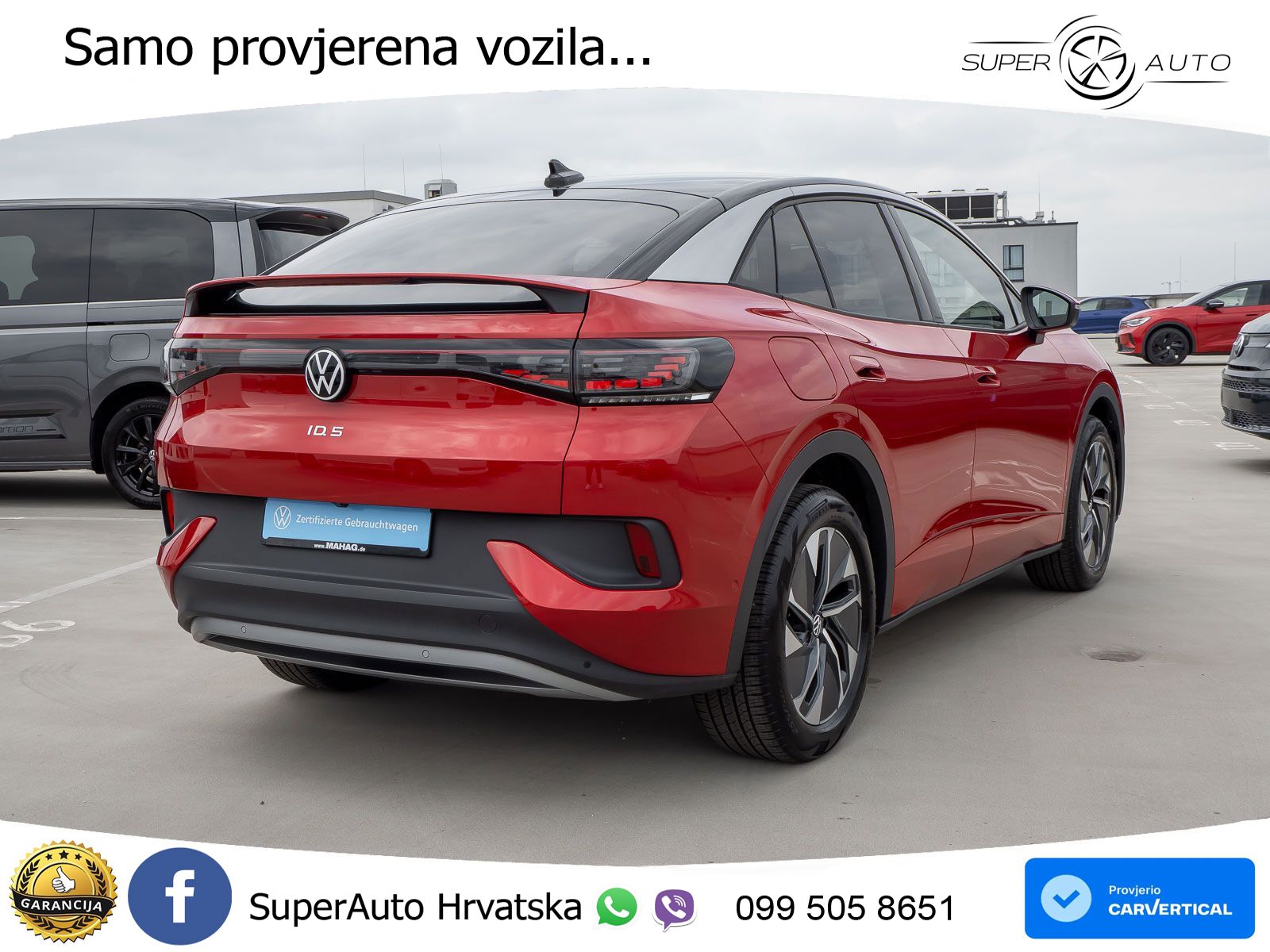 Volkswagen ID.5 Pro 82 kWh (286 KS)