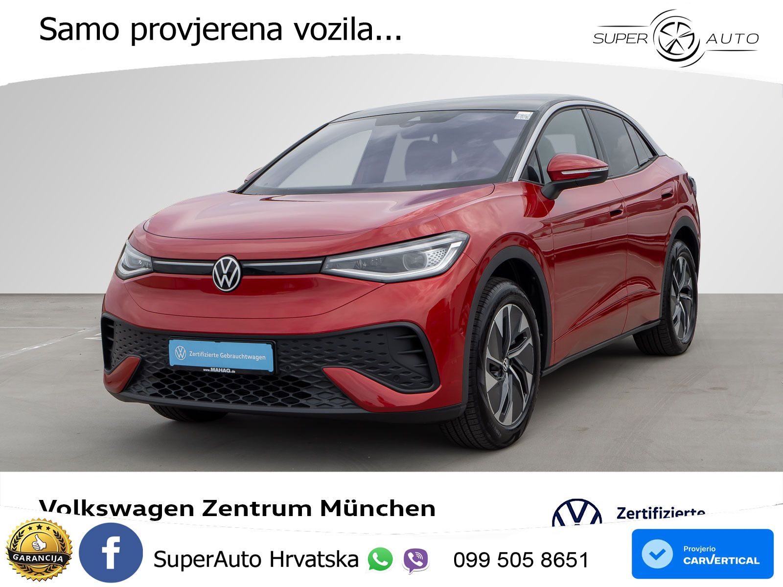 Volkswagen ID.5 Pro 82 kWh (286 KS)