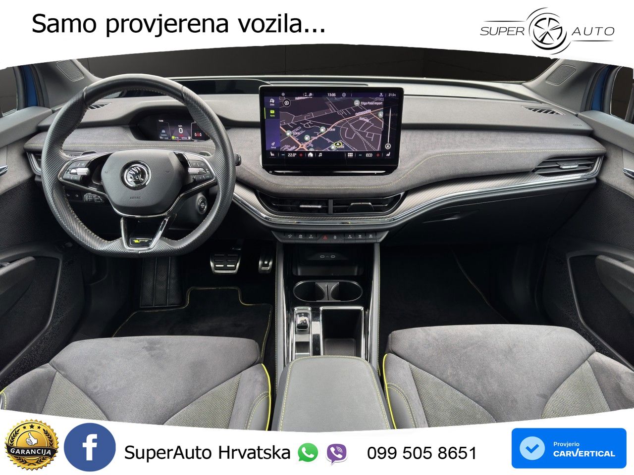 Škoda Enyaq Coupe iV RS 82 kWh (299 KS) AWD Lounge LED+GR SJED+ACC