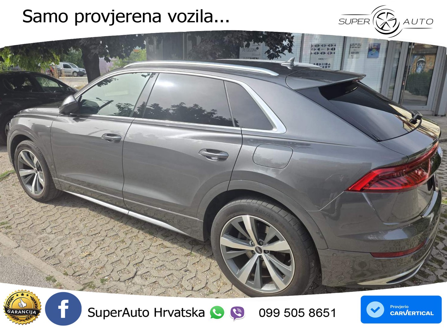 Audi Q8 55 TFSIe V6 (381 KS) quattro tiptronic S line