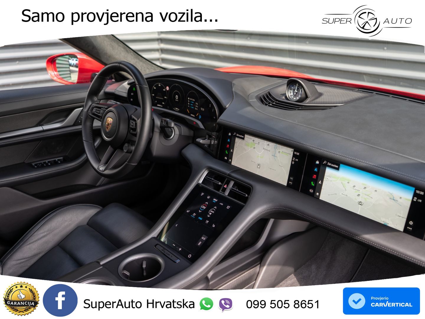 Porsche Taycan Turbo S 93.4 kWh (761 KS)