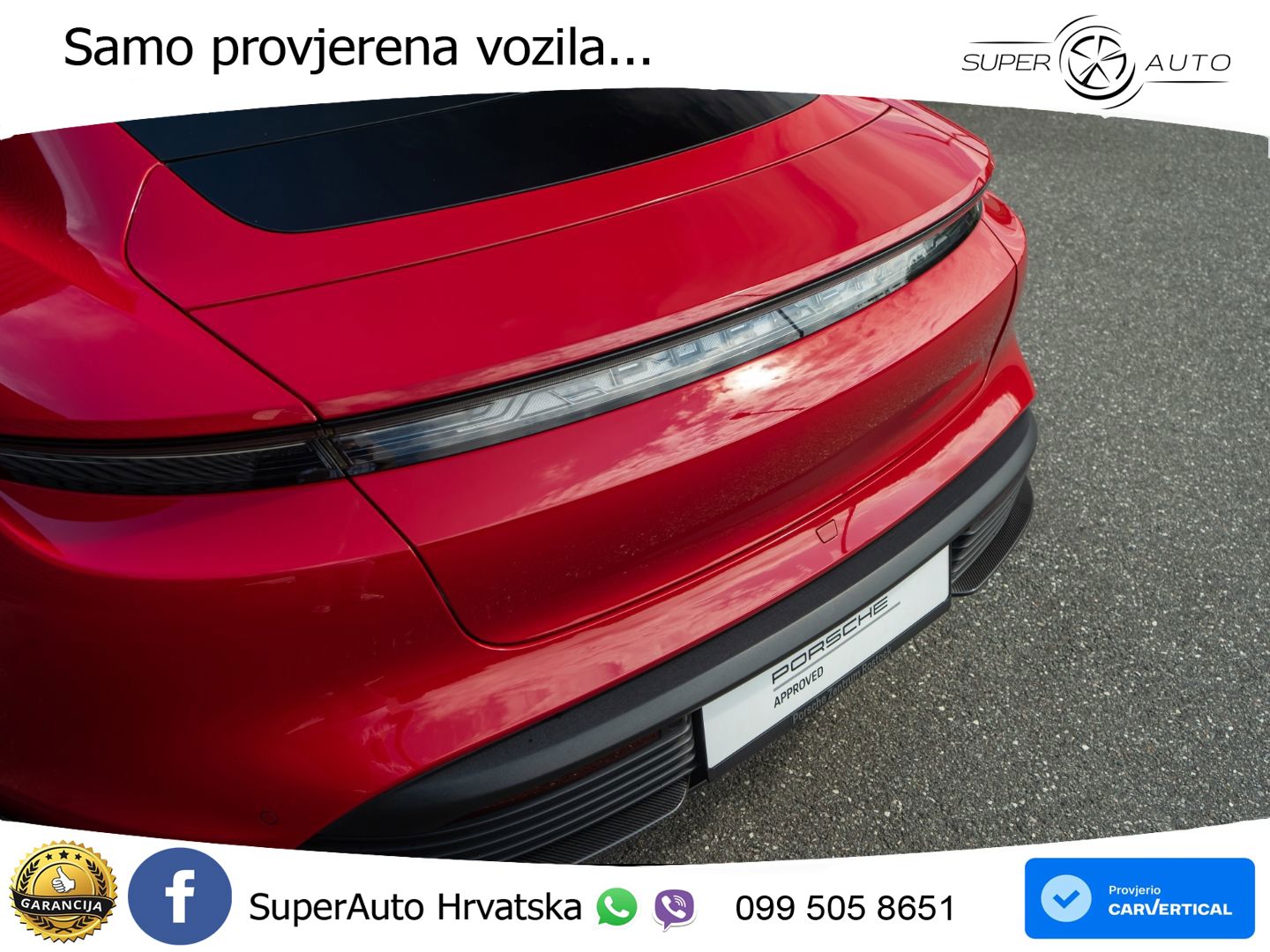 Porsche Taycan Turbo S 93.4 kWh (761 KS)