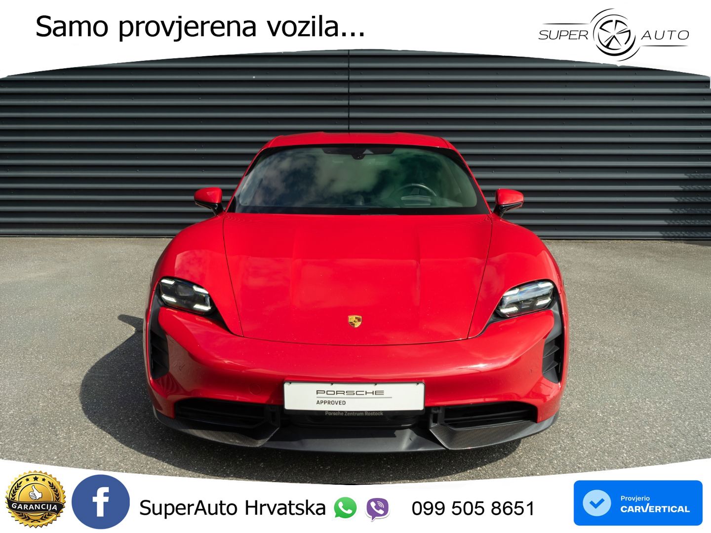 Porsche Taycan Turbo S 93.4 kWh (761 KS)
