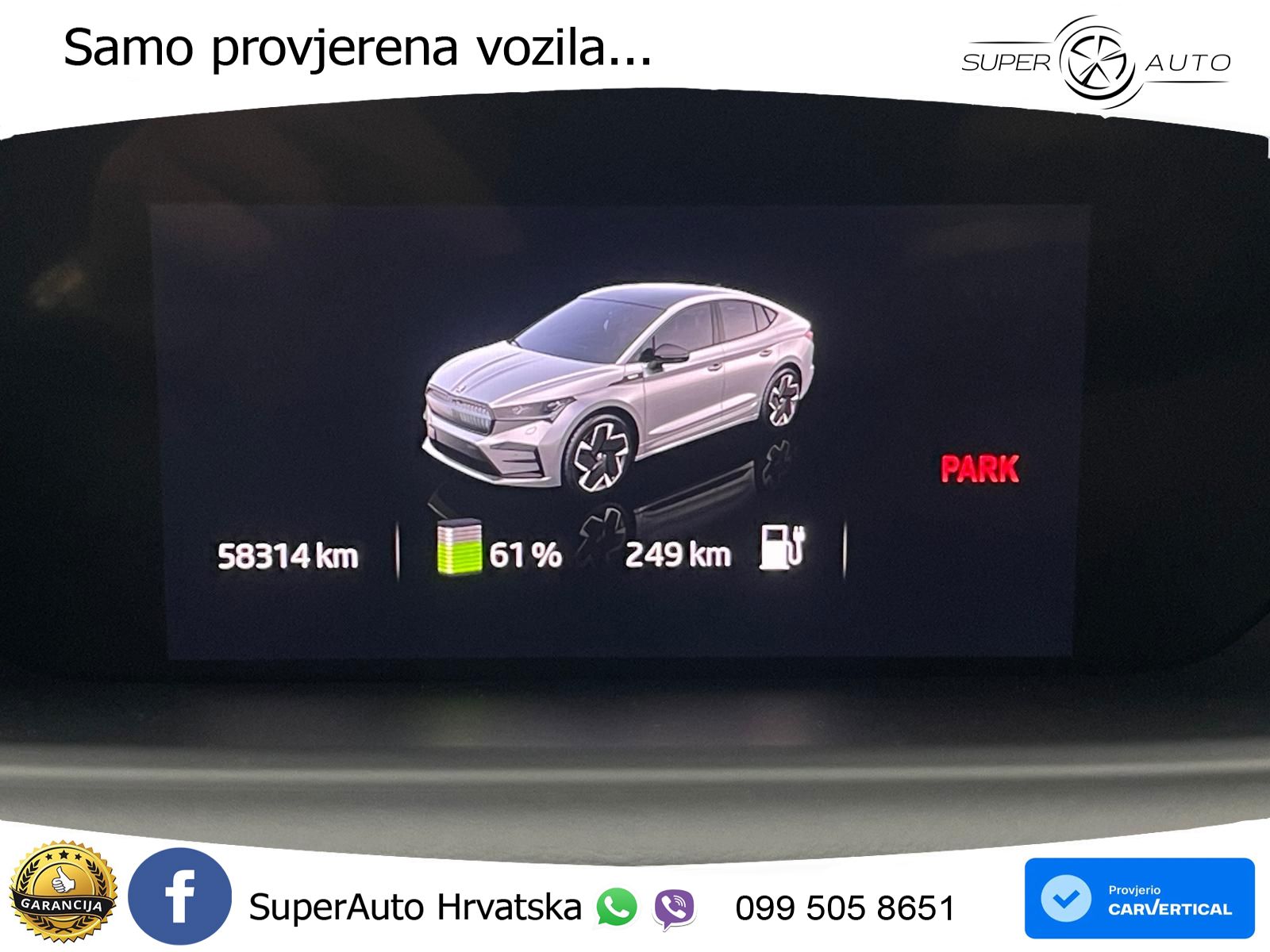 Škoda Enyaq Coupe iV RS 82 kWh (299 KS) AWD Suite LED+GR SJED+ACC