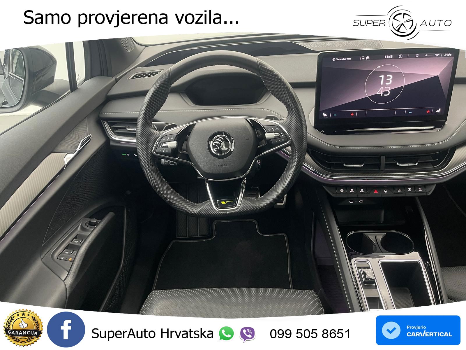 Škoda Enyaq Coupe iV RS 82 kWh (299 KS) AWD Suite LED+GR SJED+ACC