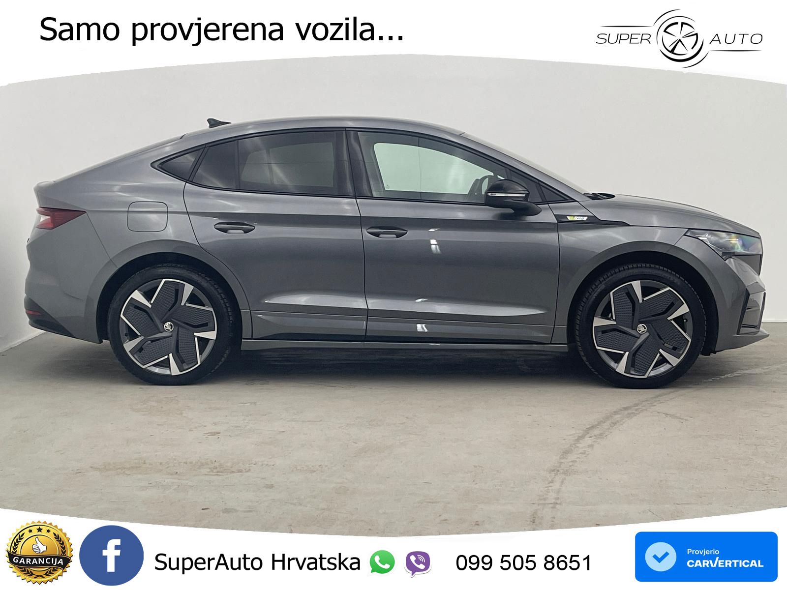 Škoda Enyaq Coupe iV RS 82 kWh (299 KS) AWD Suite LED+GR SJED+ACC