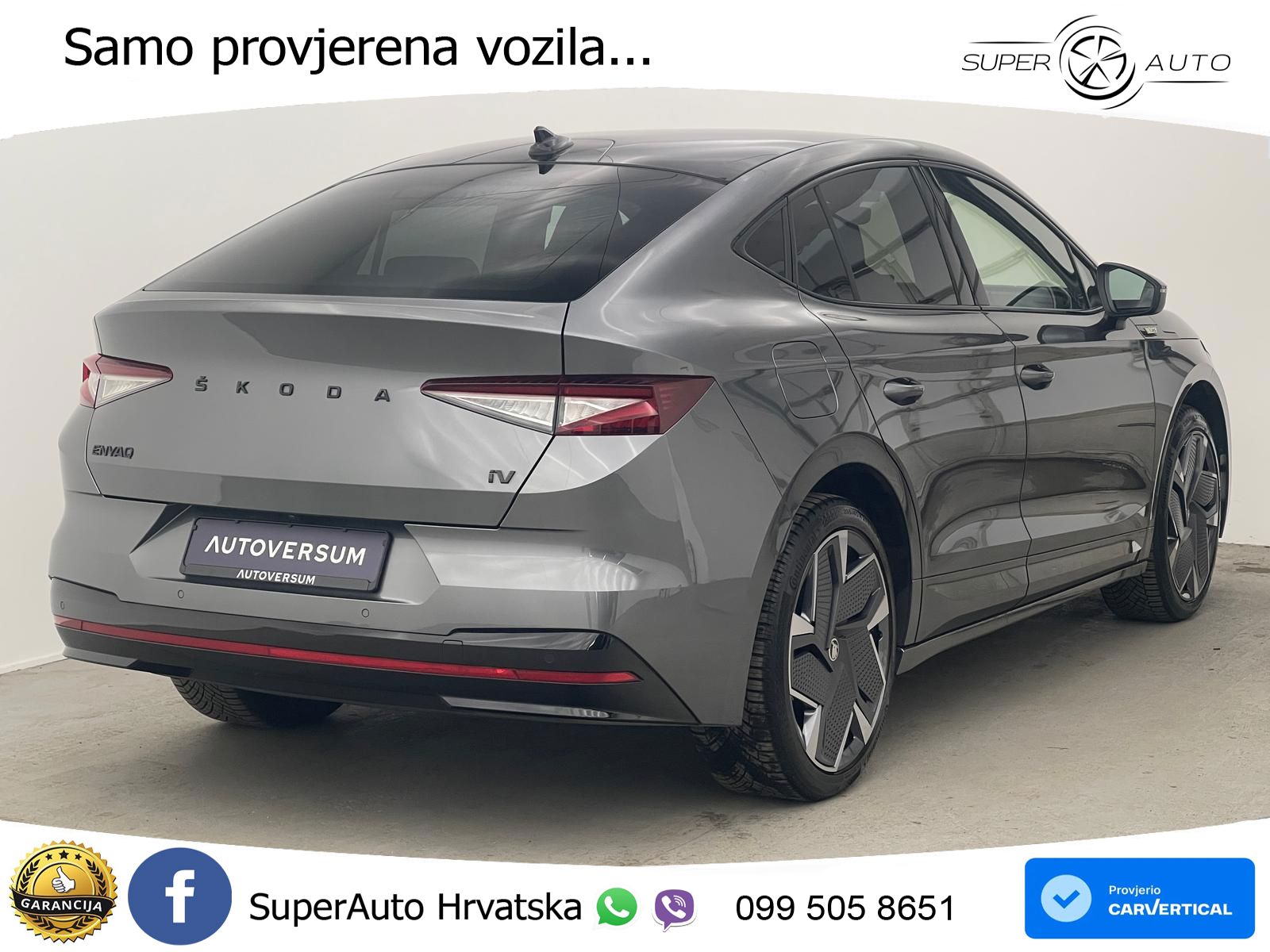 Škoda Enyaq Coupe iV RS 82 kWh (299 KS) AWD Suite LED+GR SJED+ACC