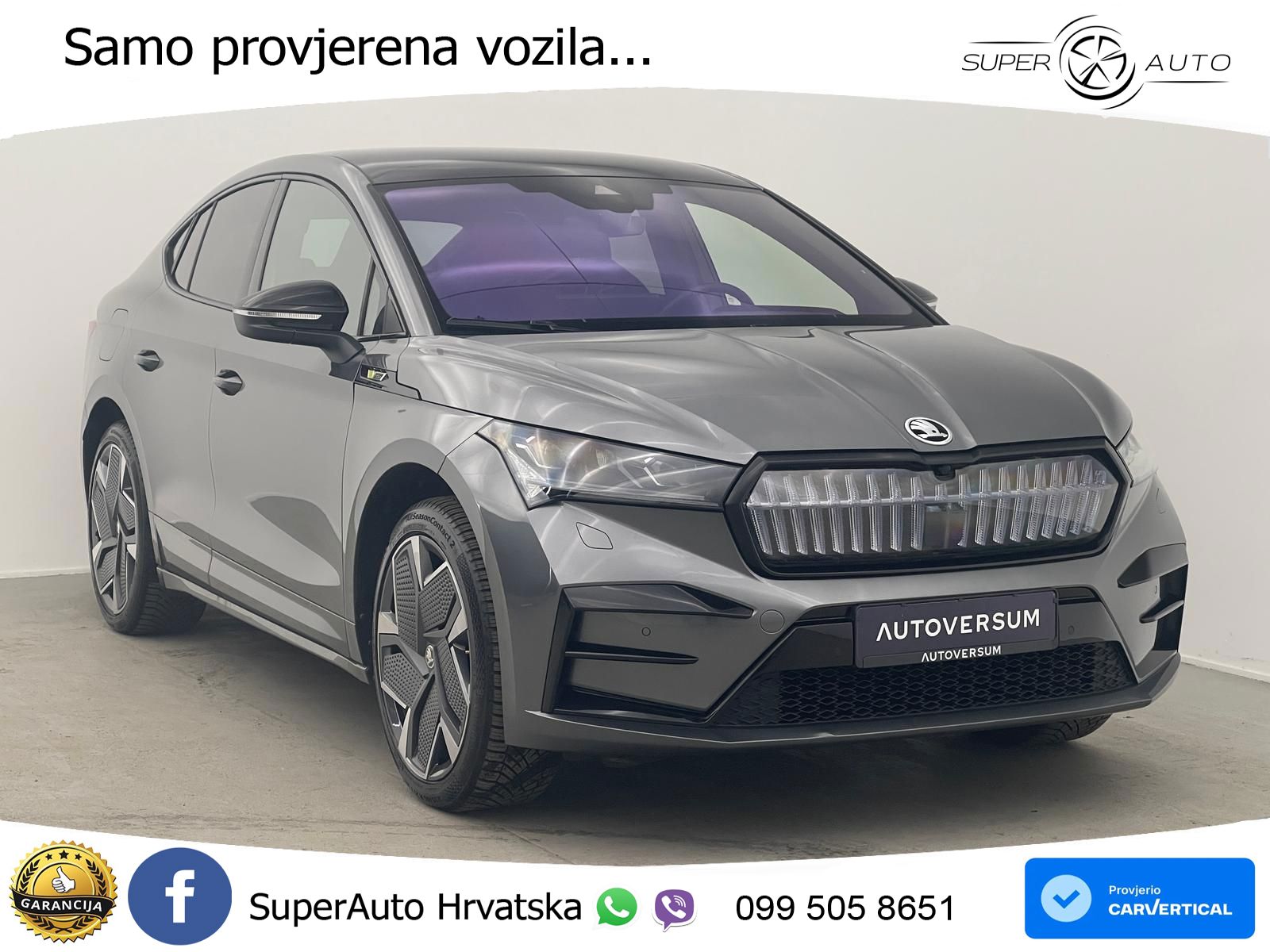 Škoda Enyaq Coupe iV RS 82 kWh (299 KS) AWD Suite LED+GR SJED+ACC