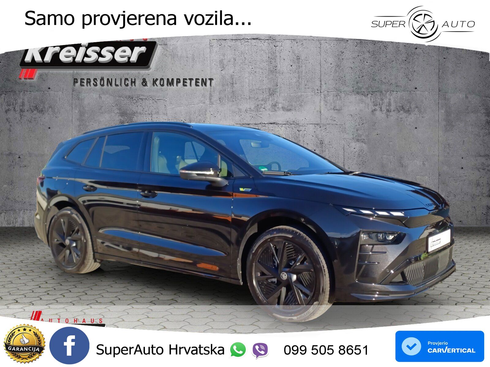 Škoda Enyaq RS 84 kWh (340 KS) AWD