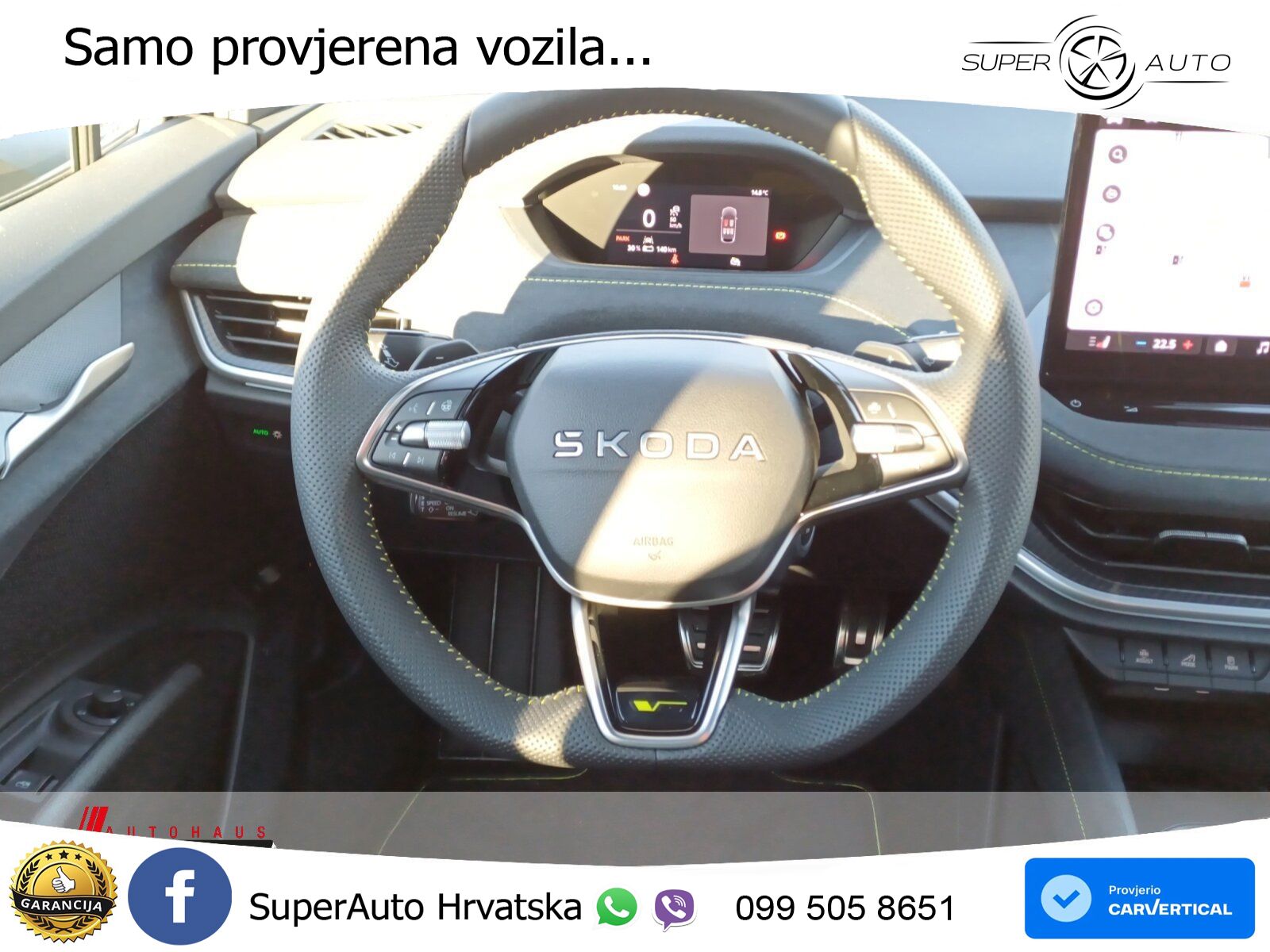 Škoda Enyaq RS 84 kWh (340 KS) AWD