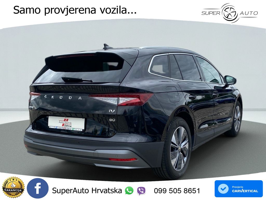 Škoda Enyaq iV 80 82 kWh (204 KS) Loft LED+GR SJED+ACC