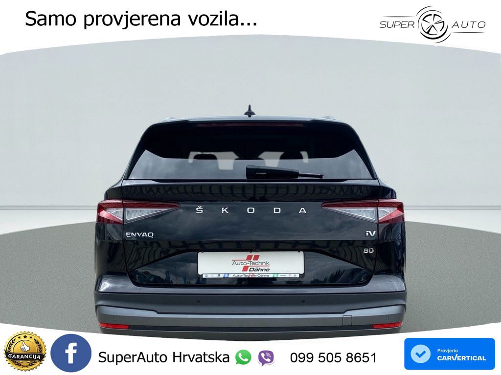 Škoda Enyaq iV 80 82 kWh (204 KS) Loft LED+GR SJED+ACC