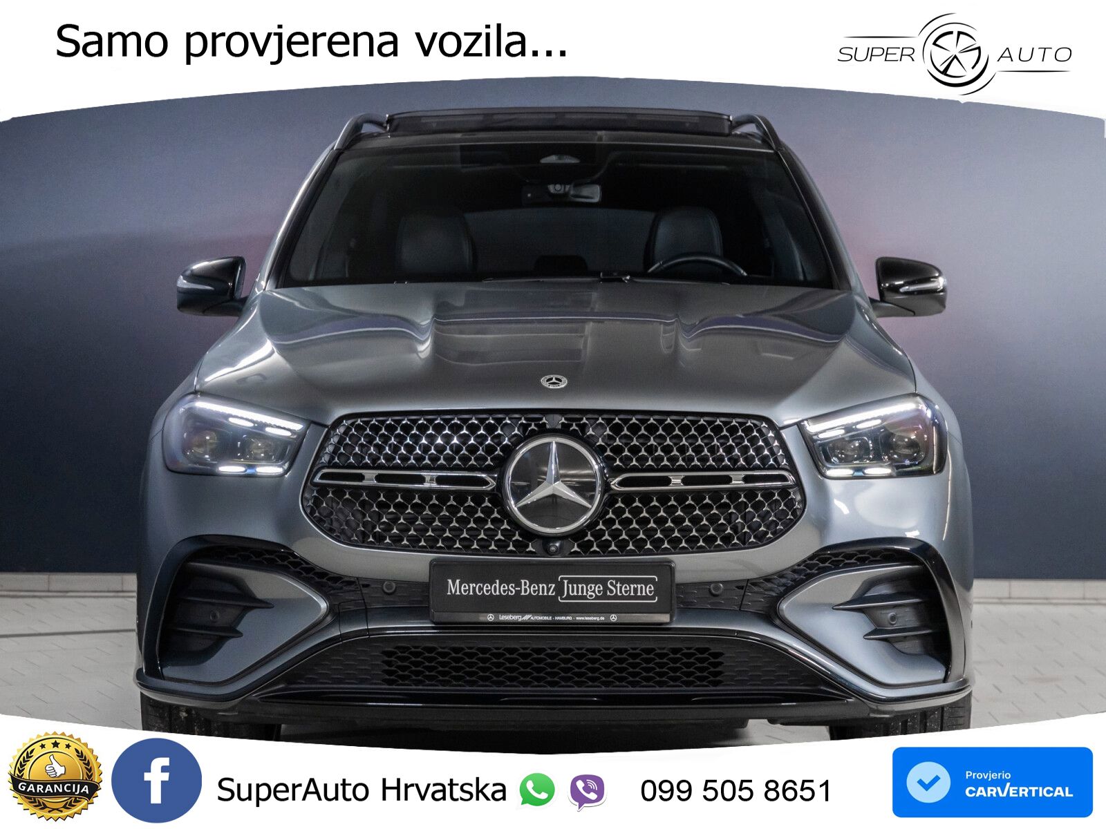 Mercedes GLE 450d (367 KS) EQ Boost 4MATIC 9G-TRONIC AMG LED+GR SJED+ACC