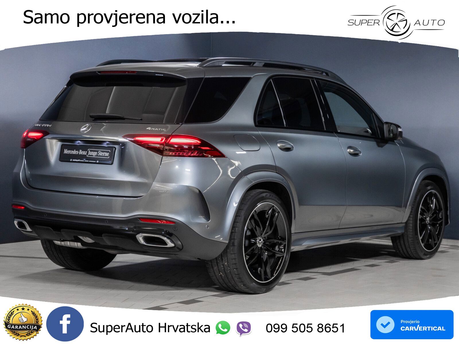 Mercedes GLE 450d (367 KS) EQ Boost 4MATIC 9G-TRONIC AMG LED+GR SJED+ACC