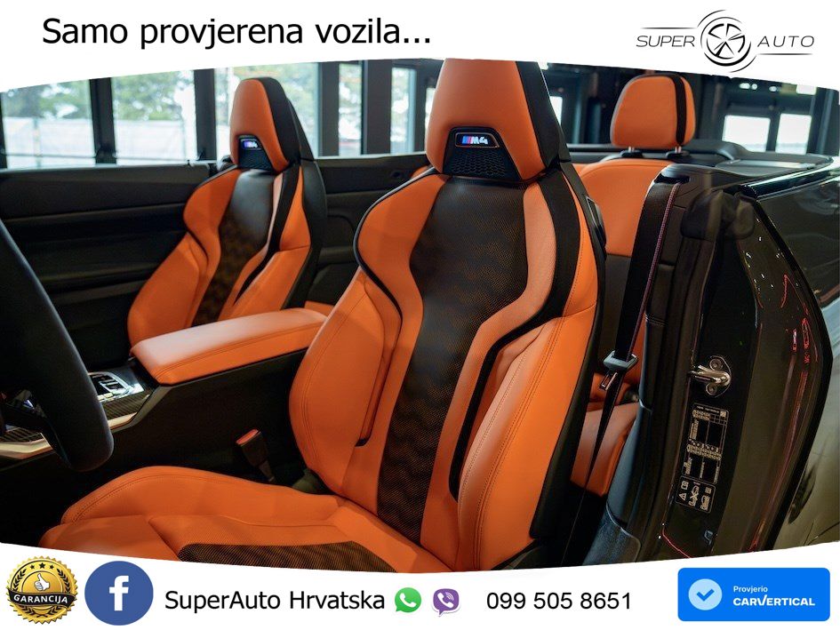 BMW M4 Convertible Competition 3.0 (530 KS) xDrive Steptronic LED+GR SJED+ACC