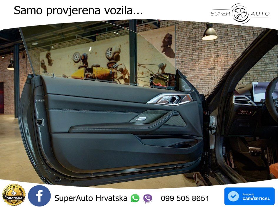 BMW M4 Convertible Competition 3.0 (530 KS) xDrive Steptronic LED+GR SJED+ACC