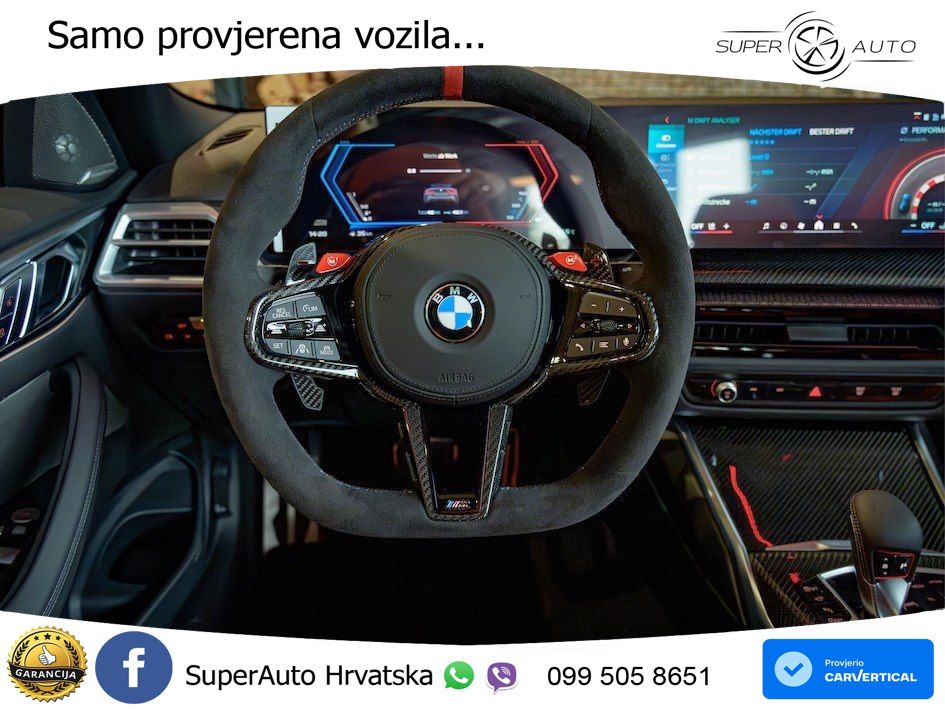 BMW M4 Convertible Competition 3.0 (530 KS) xDrive Steptronic LED+GR SJED+ACC