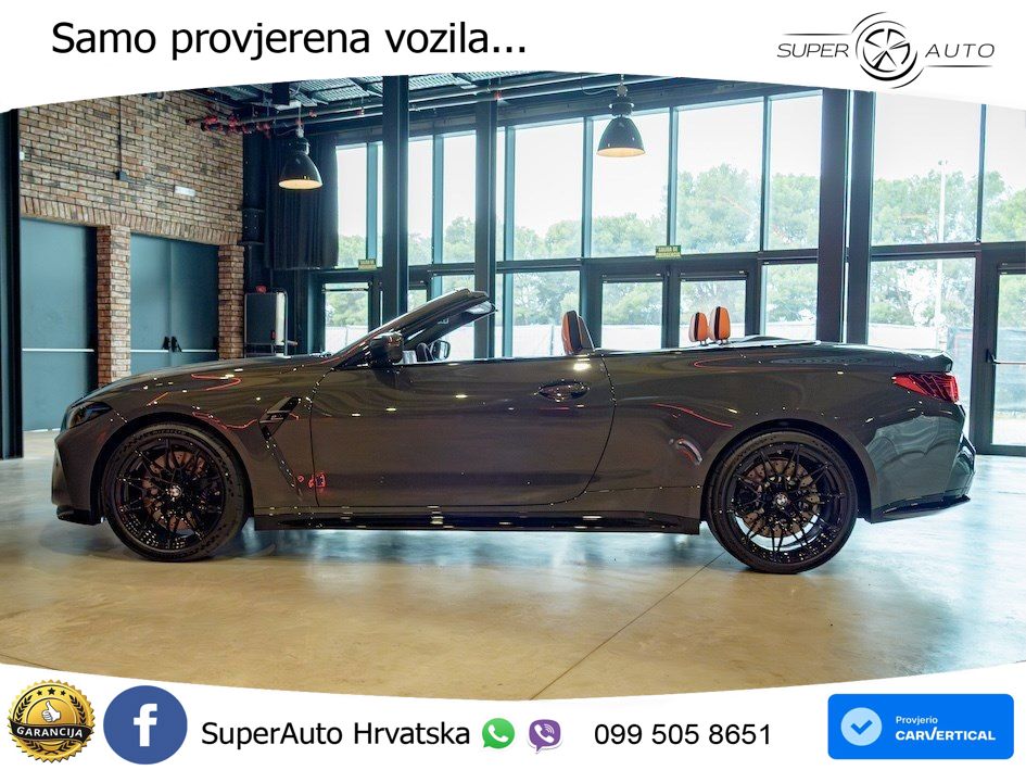 BMW M4 Convertible Competition 3.0 (530 KS) xDrive Steptronic LED+GR SJED+ACC
