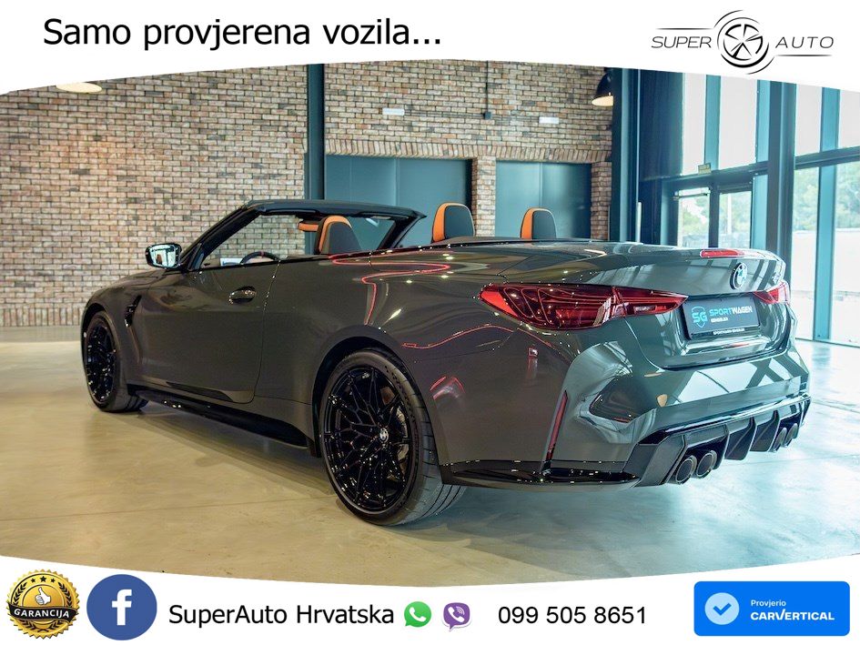 BMW M4 Convertible Competition 3.0 (530 KS) xDrive Steptronic LED+GR SJED+ACC