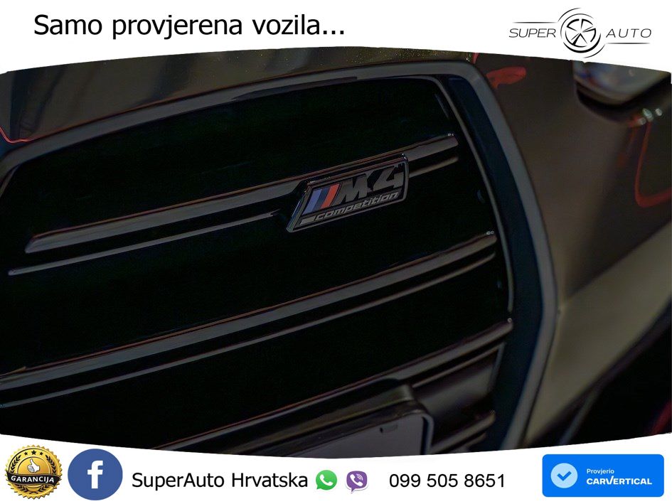 BMW M4 Convertible Competition 3.0 (530 KS) xDrive Steptronic LED+GR SJED+ACC