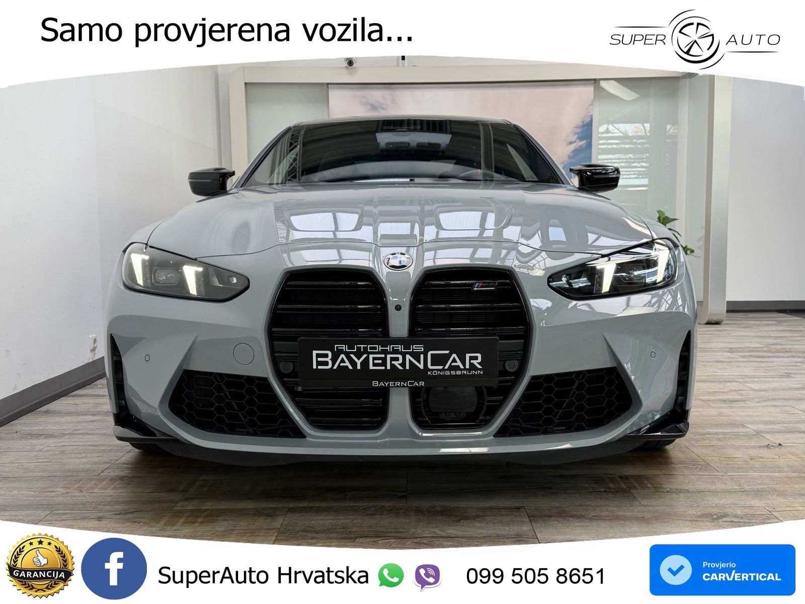 BMW M4 Competition 3.0 (530 KS) xDrive Steptronic LED+GR SJED+ACC