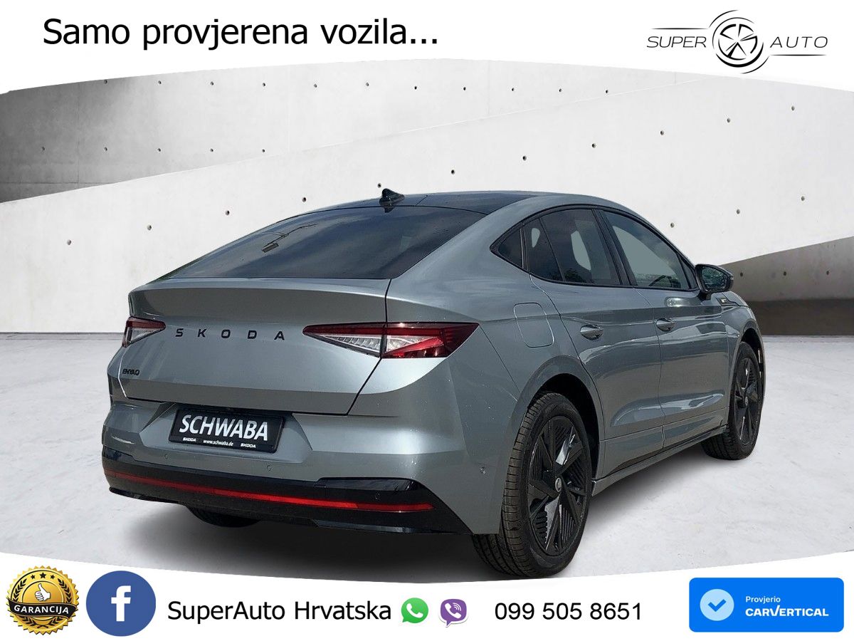 Škoda Enyaq Coupe iV RS 82 kWh (340 KS) AWD LED+GR SJED+ACC