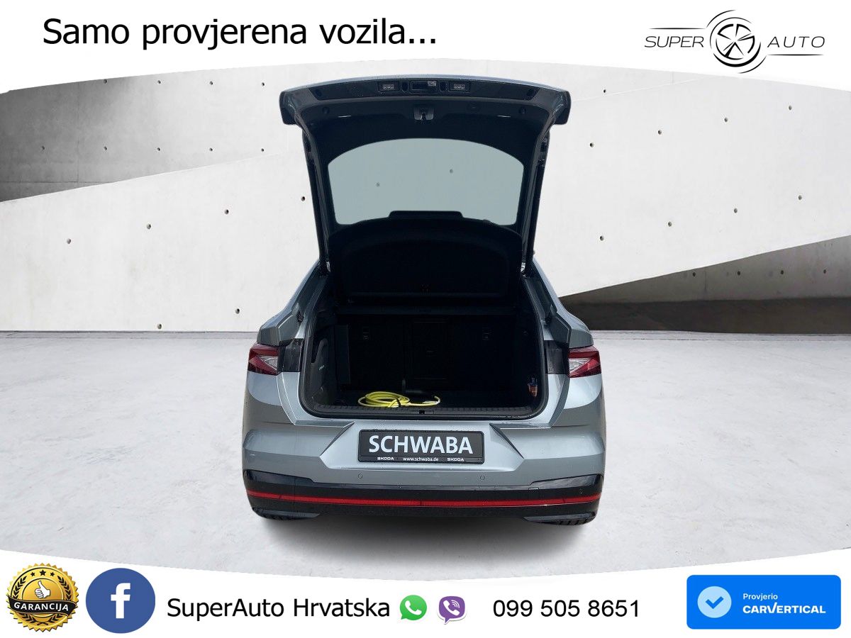 Škoda Enyaq Coupe iV RS 82 kWh (340 KS) AWD LED+GR SJED+ACC