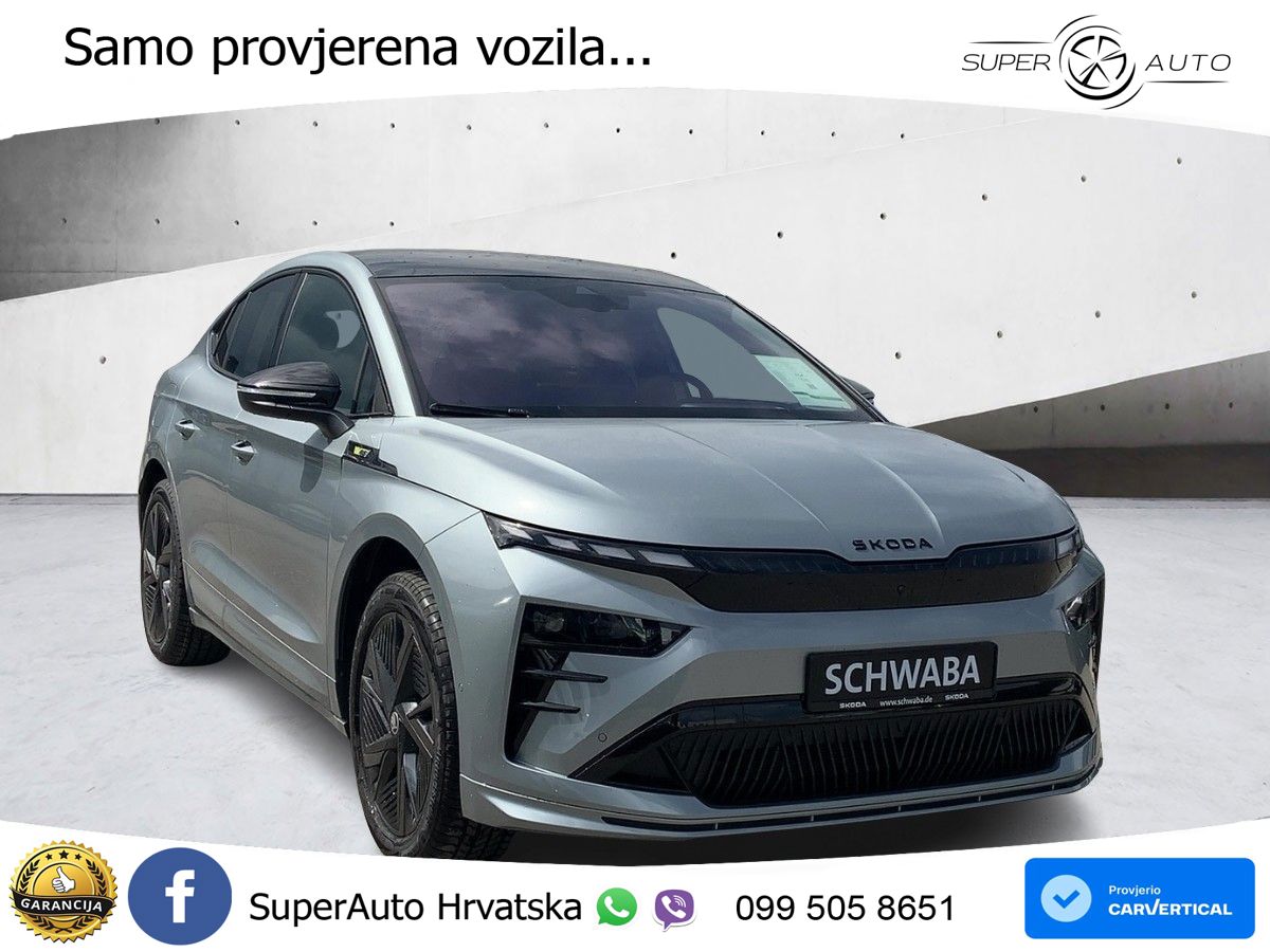 Škoda Enyaq Coupe iV RS 82 kWh (340 KS) AWD LED+GR SJED+ACC