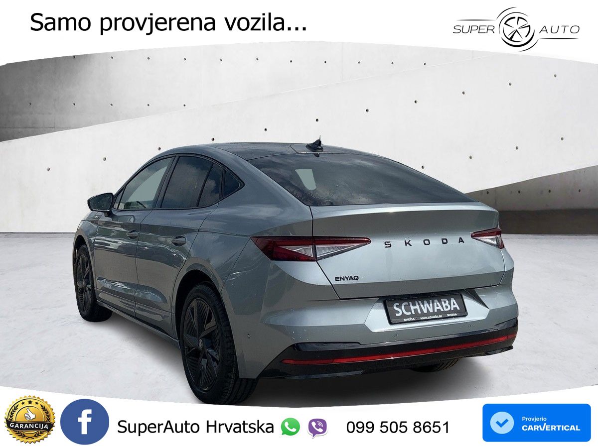 Škoda Enyaq Coupe iV RS 82 kWh (340 KS) AWD LED+GR SJED+ACC