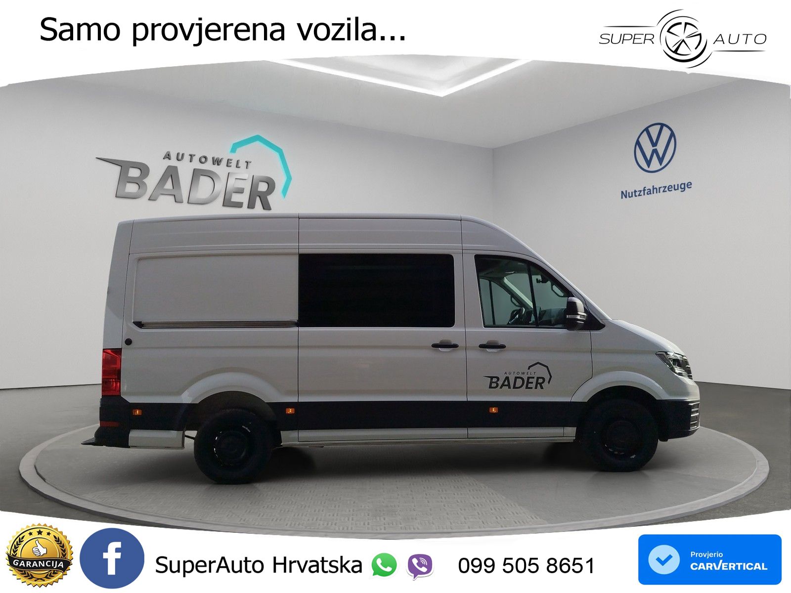 VW Crafter 140 KS LED+ACC