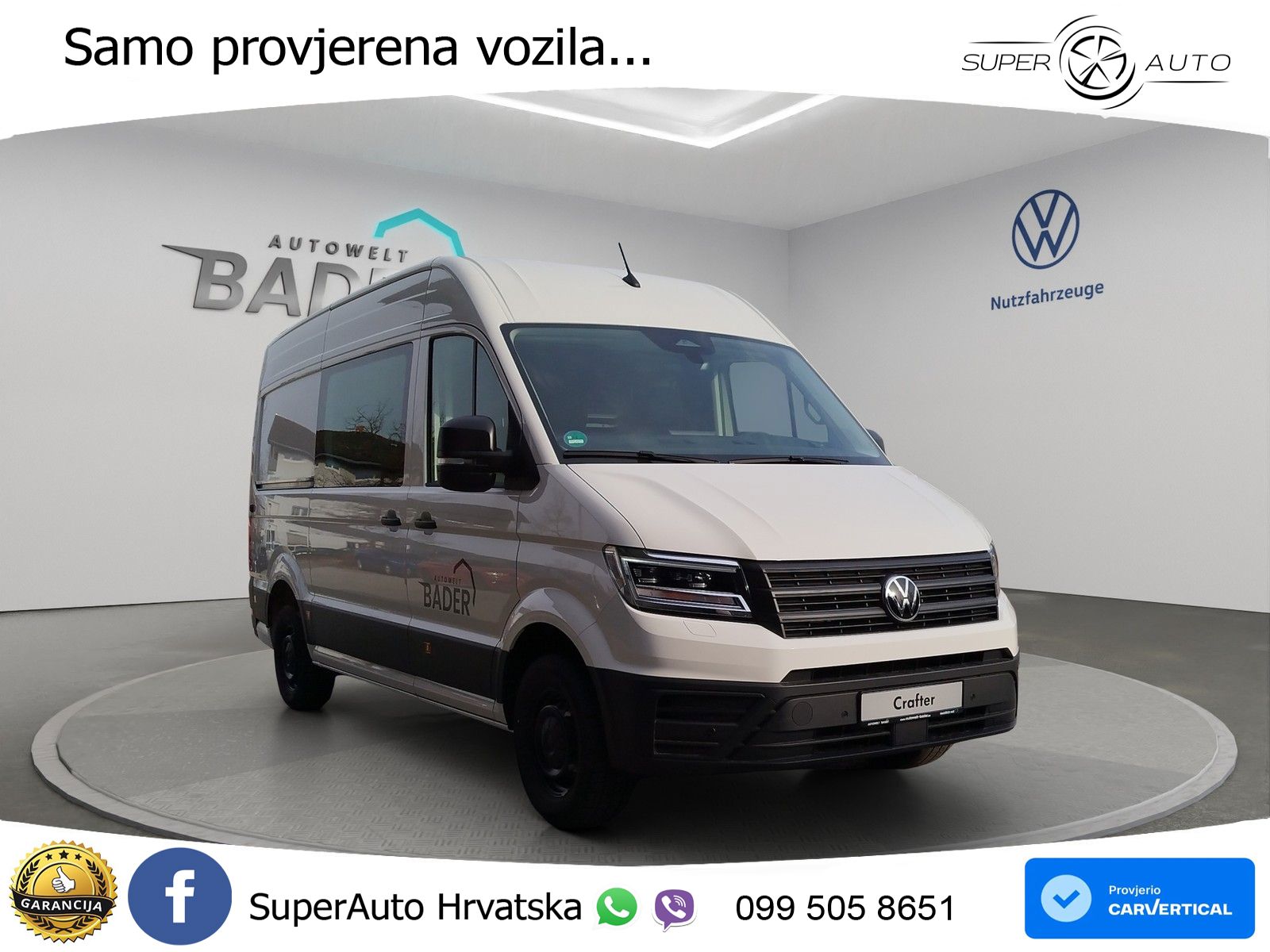 VW Crafter 140 KS LED+ACC