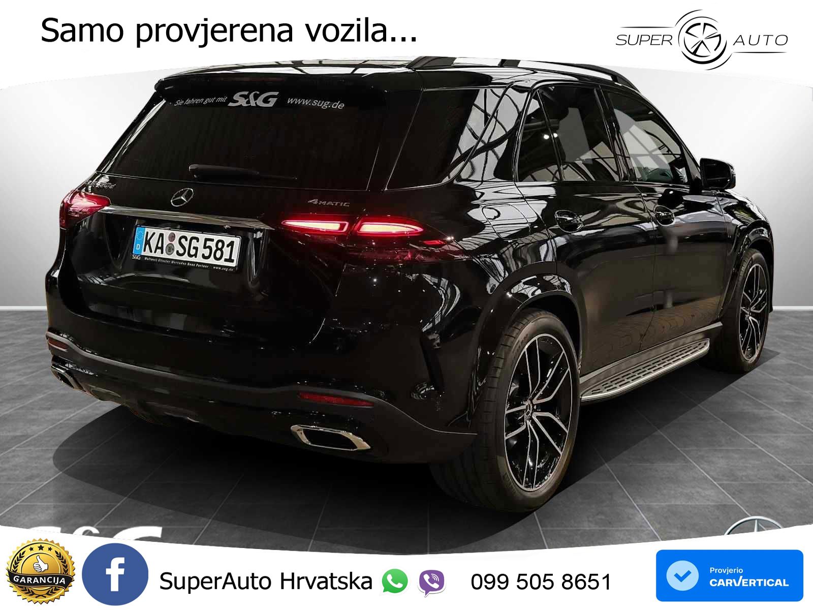 Mercedes GLE 450d (367 KS) EQ Boost 4MATIC 9G-TRONIC AMG LED+GR SJED+ACC