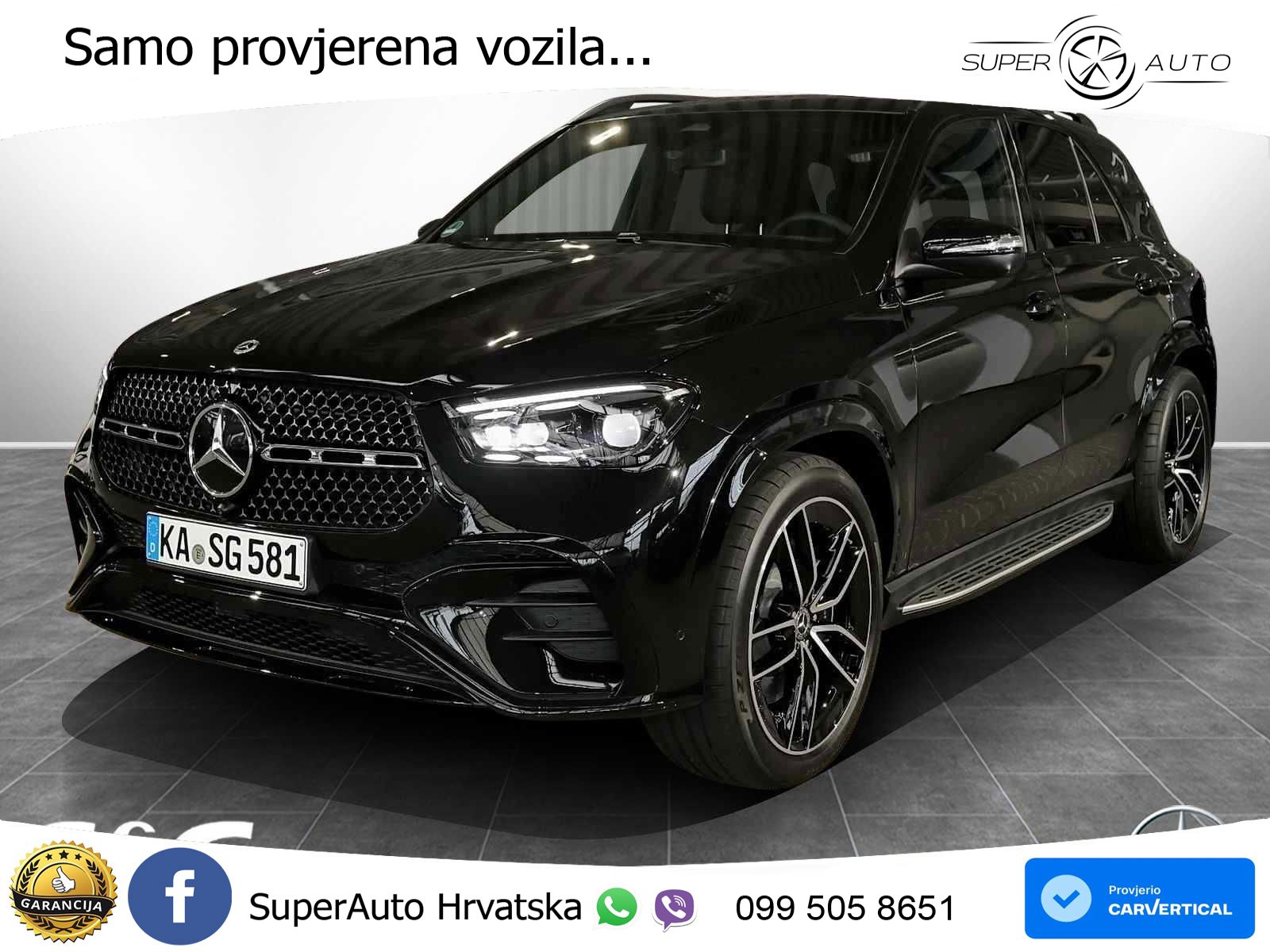 Mercedes GLE 450d (367 KS) EQ Boost 4MATIC 9G-TRONIC AMG LED+GR SJED+ACC